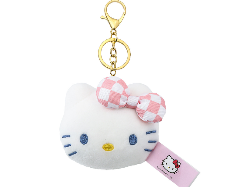 Keychain - 8cm Music Festival Hello Kitty