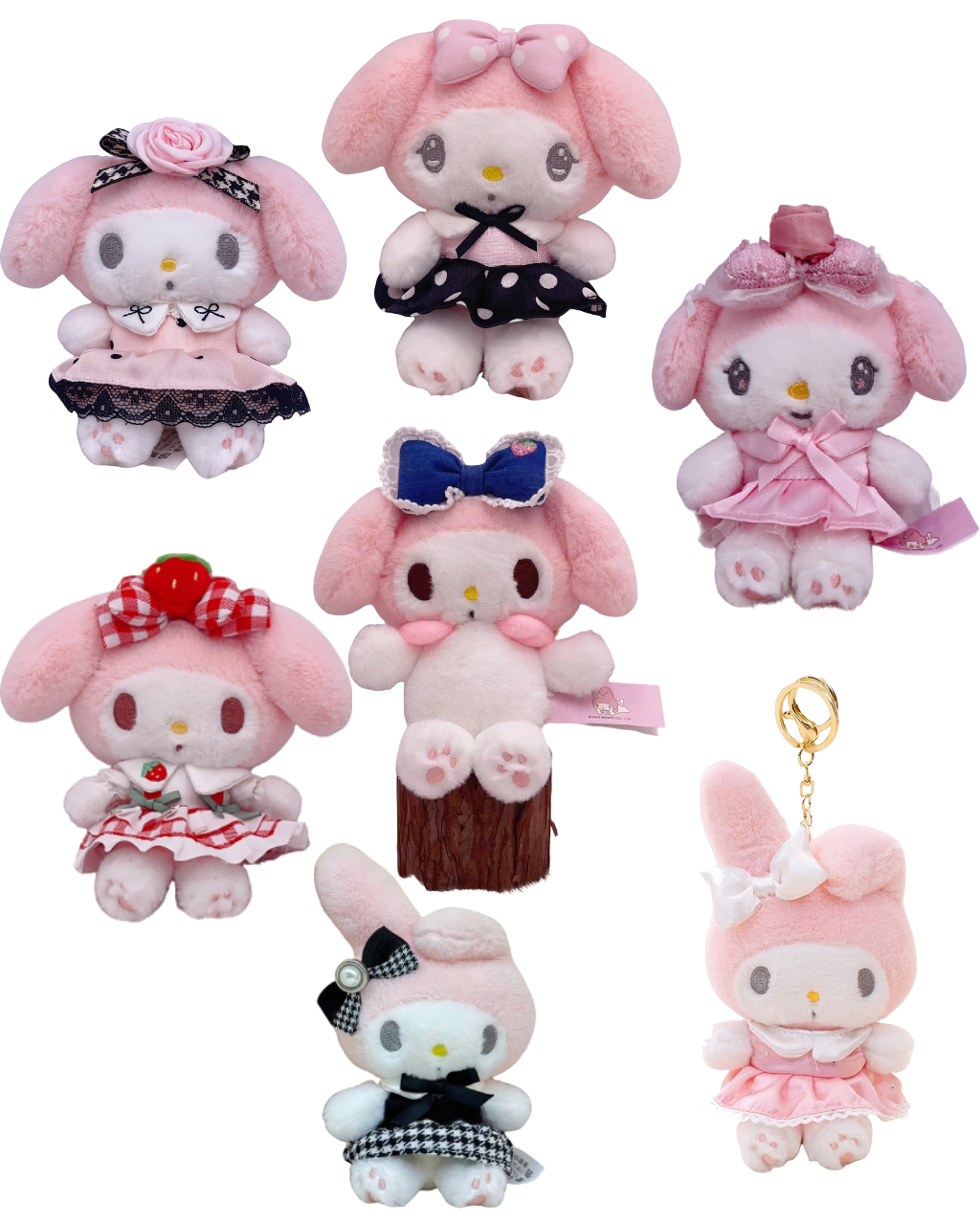 Keychain - 4-inch Sitting My Melody