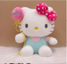 Keychain - 4-inch Sitting Hello Kitty